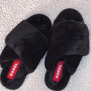 Black Slippers